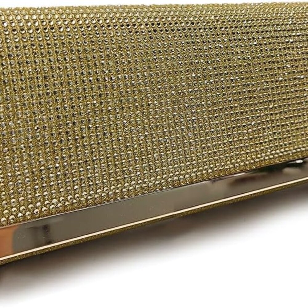 Rhinestone Evening Bag Crystal Bling Purse Clutch for Women Party Prom